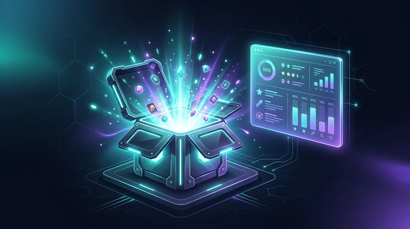 Loot boxes with disclosed odds that stay compliant cover art
